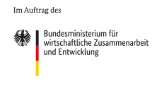Logo des Bundesministerium für wirtschaftliche Zusammenarbeit und Entwicklung (BMZ)